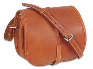 HUETTER Torebka damska skórzana listonoszka "Żuk"