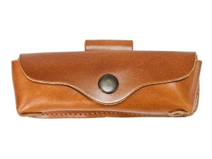 HUETTER Skórzane etui na scyzoryk nóż 13cm, poziome nr 811